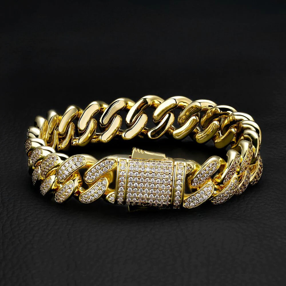 Cuban Link Gold Bracelet
