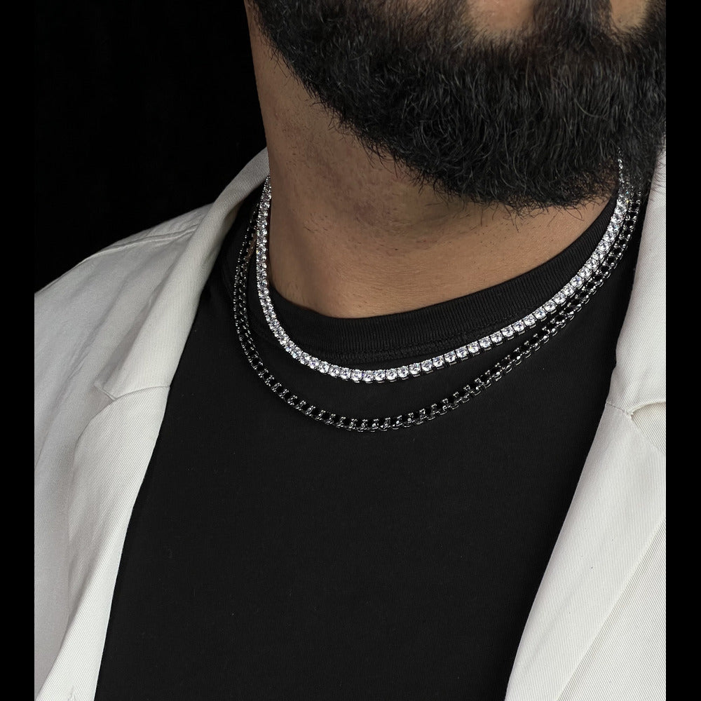 Round Cut Tennis Chain