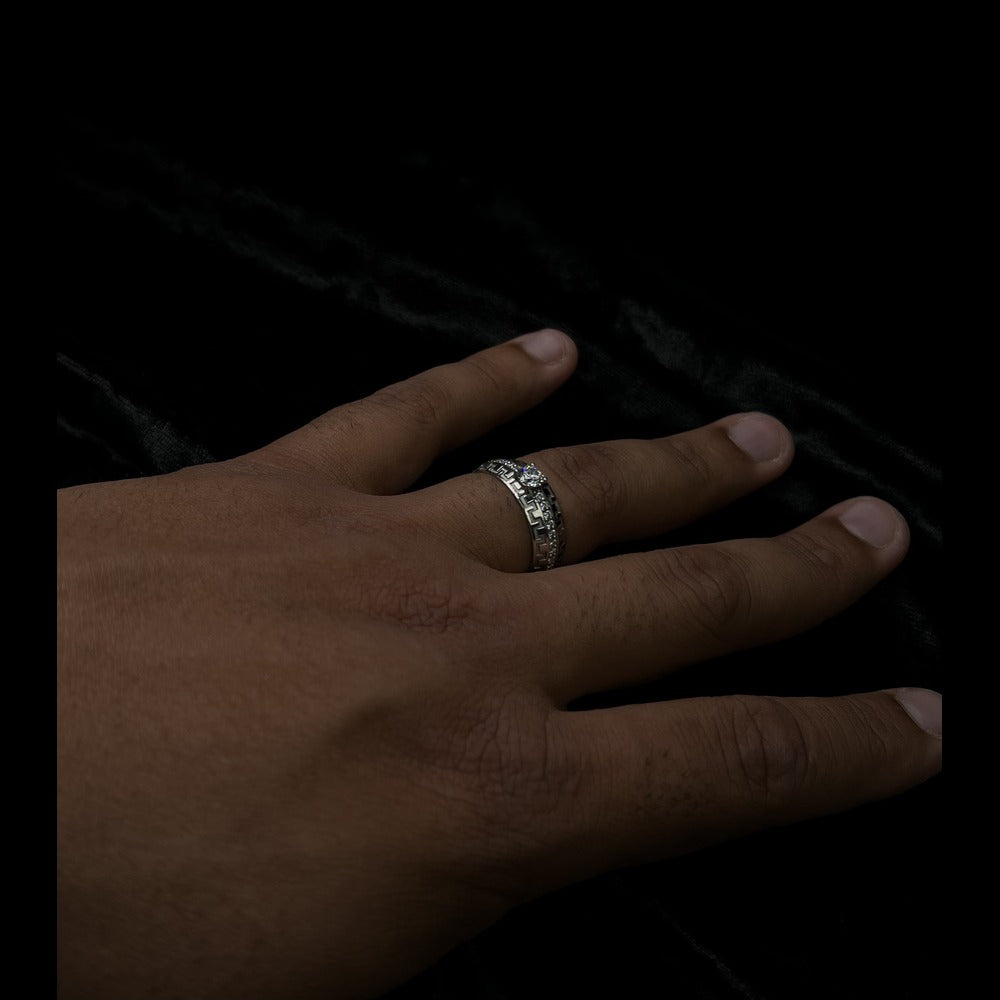 Platinum Diamond Wedding Band