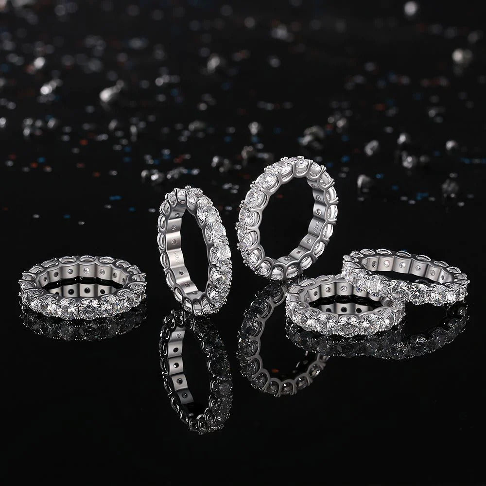 White Gold Diamond Tennis Ring