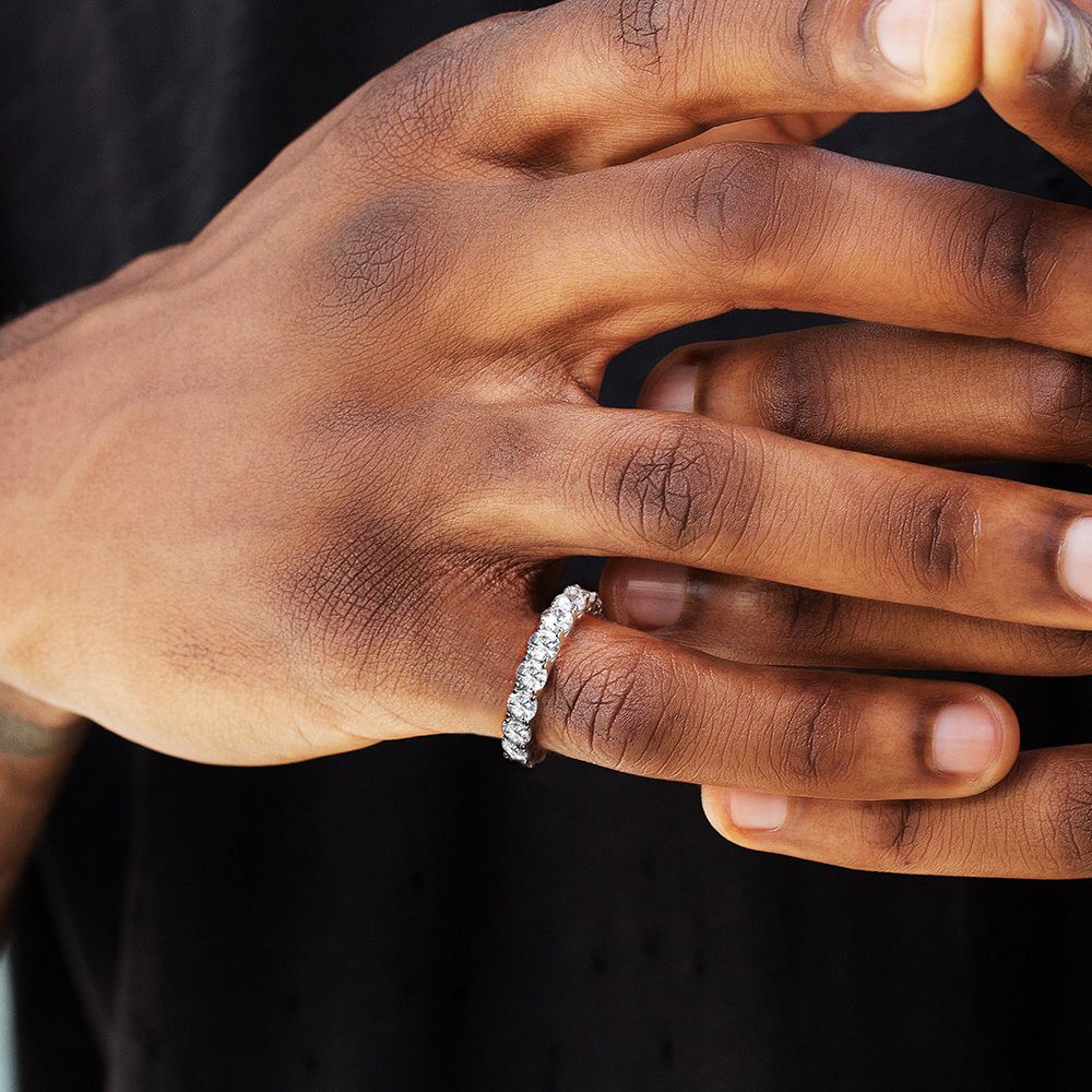 White Gold Diamond Tennis Ring