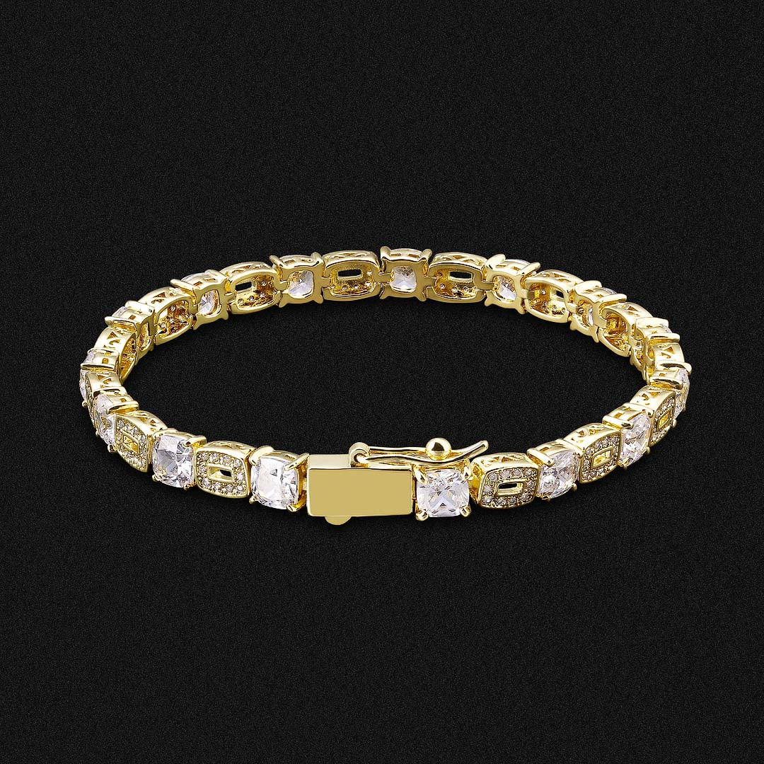 Micro Clustered Tennis Bracelet
