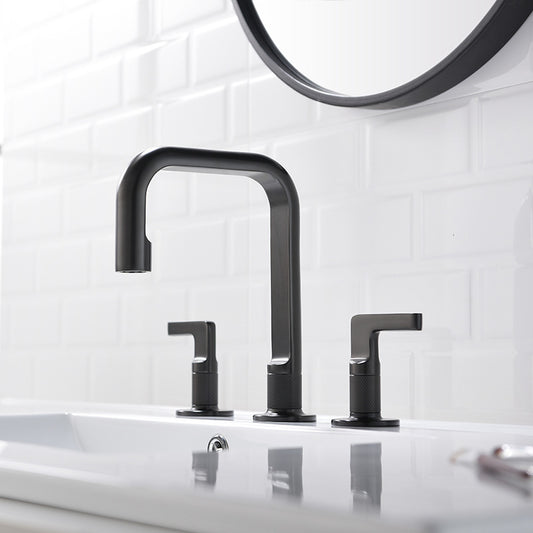 River Arc Three Hole Faucet