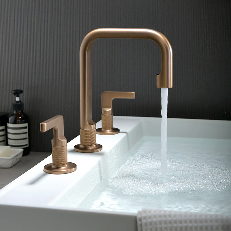 River Arc Three Hole Faucet