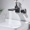 Rainfall Wall Mounted Faucet: LED Display