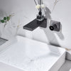 Rainfall Wall Mounted Faucet: LED Display