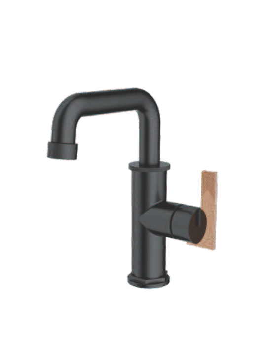 Modern Pipe Style Faucet - Single Hole