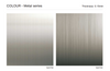 Hollow Triangular Grille Fluted Wall Panel - Metal Edition