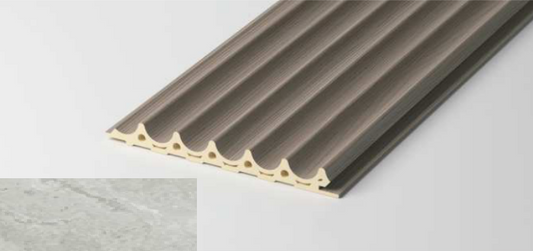 Hollow Inverted Fluted Wall Panel - Stone Edition