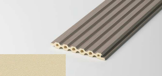 Hollow Hex Fluted Wall Panel - Solid Colour Edition