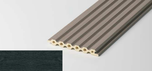 Hollow Hex Fluted Wall Panel - Wood Edition