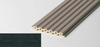 Hollow Hex Fluted Wall Panel - Wood Edition