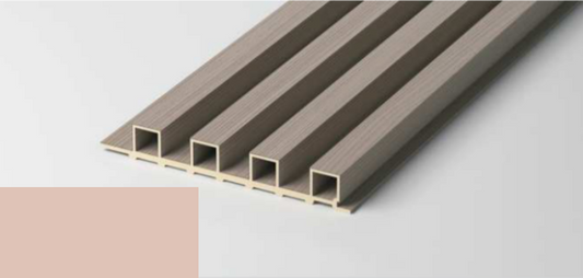 Hollow Fluted Wall Panel - Solid Colour Edition