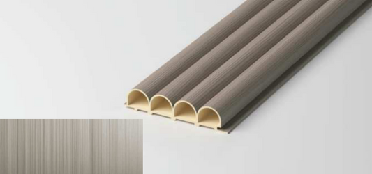 Hollow Round Fluted Wall Panel - Metal Edition