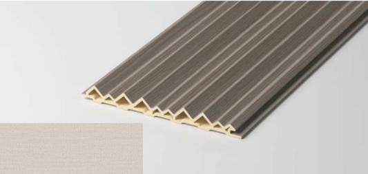 Hollow Triangular Grille Fluted Wall Panel - Cloth Edition