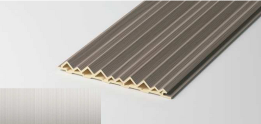 Hollow Triangular Grille Fluted Wall Panel - Metal Edition